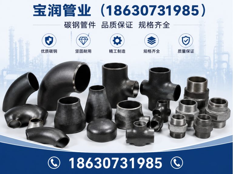 肃宁县弯头厂家展示图